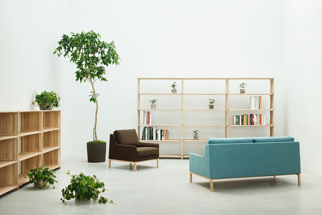 Blue sofa